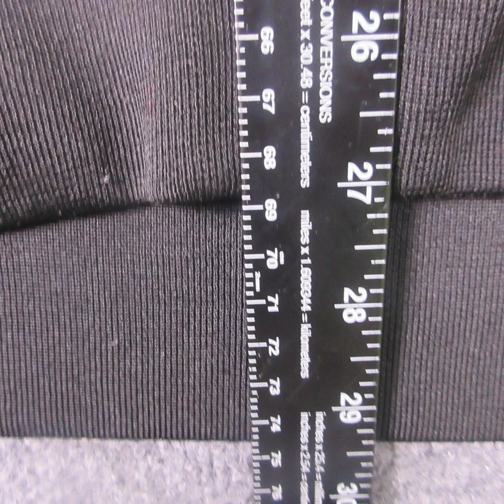 The North Face Hoodie Mens XL Black Full Zip Track Knit Logo Jacket Sweatshirt